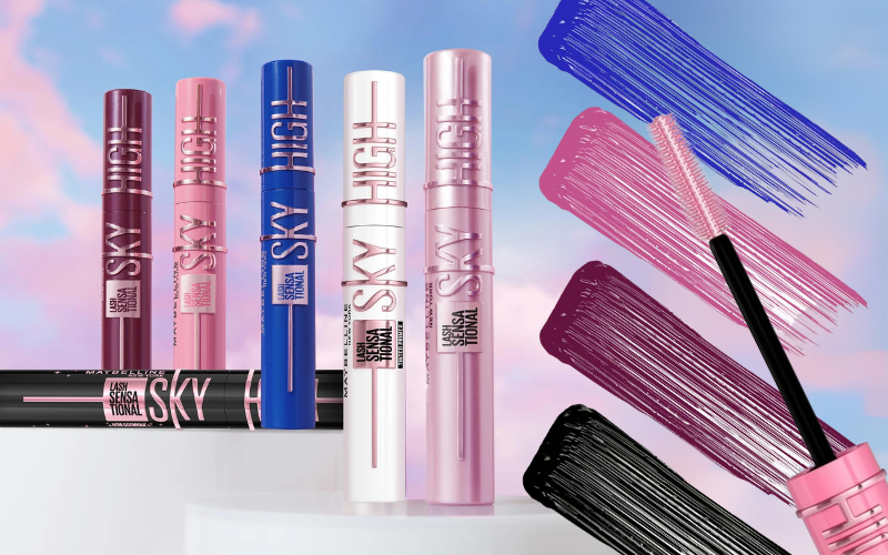 Nieuwe Maybelline Sky High Mascara Kleuren